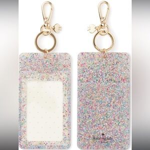 Kate Spade New York ID Badge Clip Key Chain